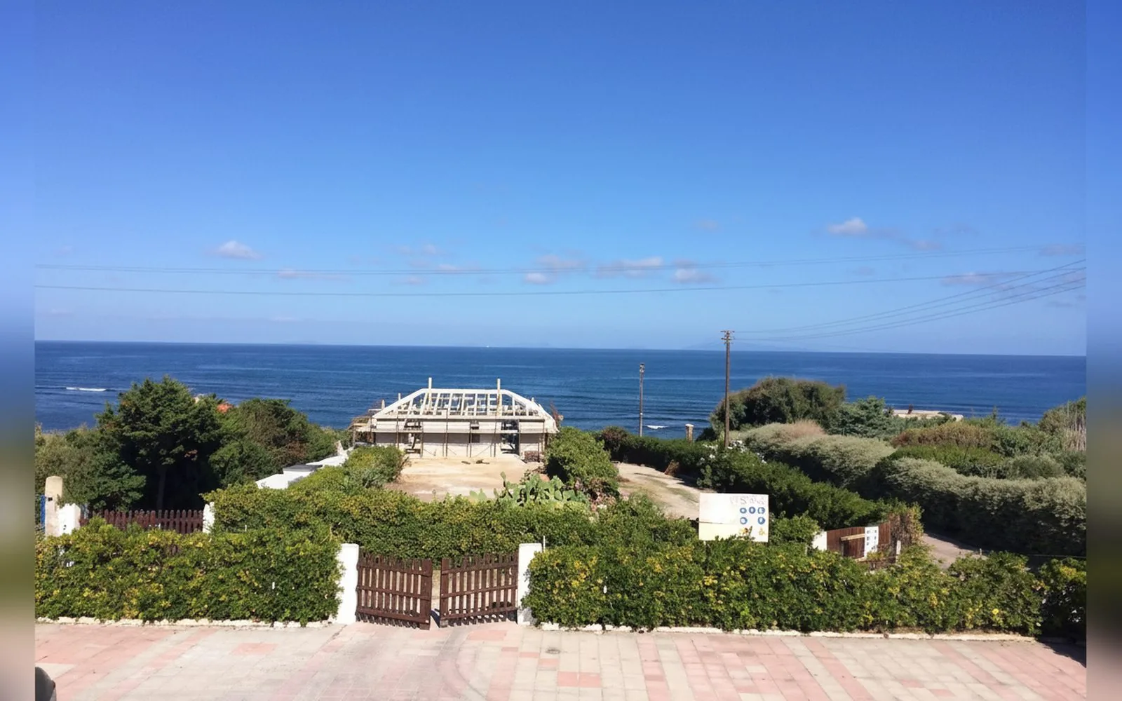 Villa panoramica nel golfo Asinara, 